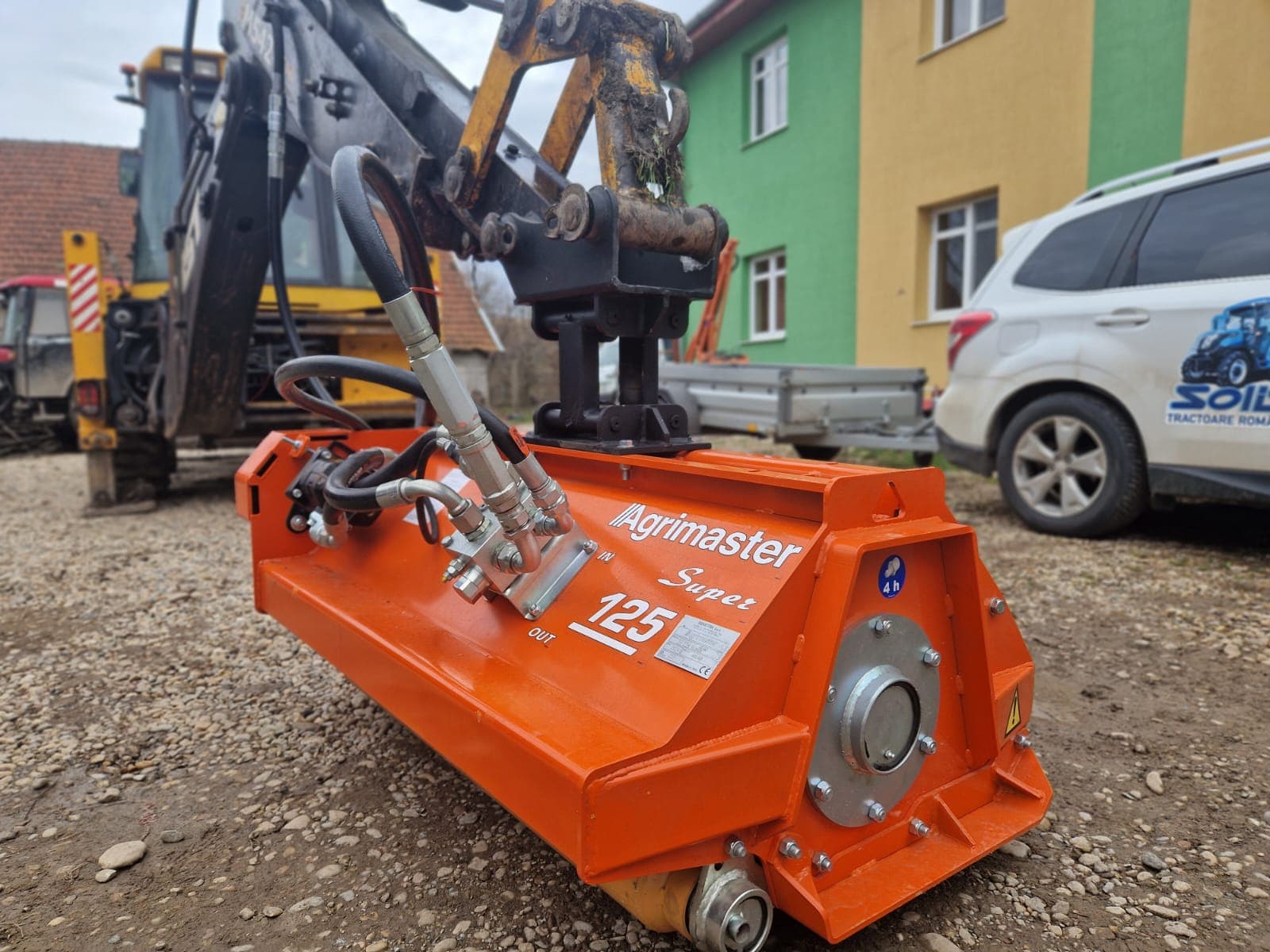 Cap de tocare hidraulic buldoexcavator model UT 125 - AGRIMASTER