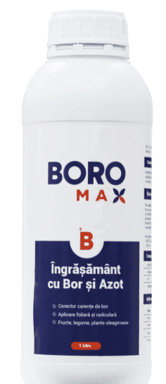 Îngrășământ foliar cu bor lichid