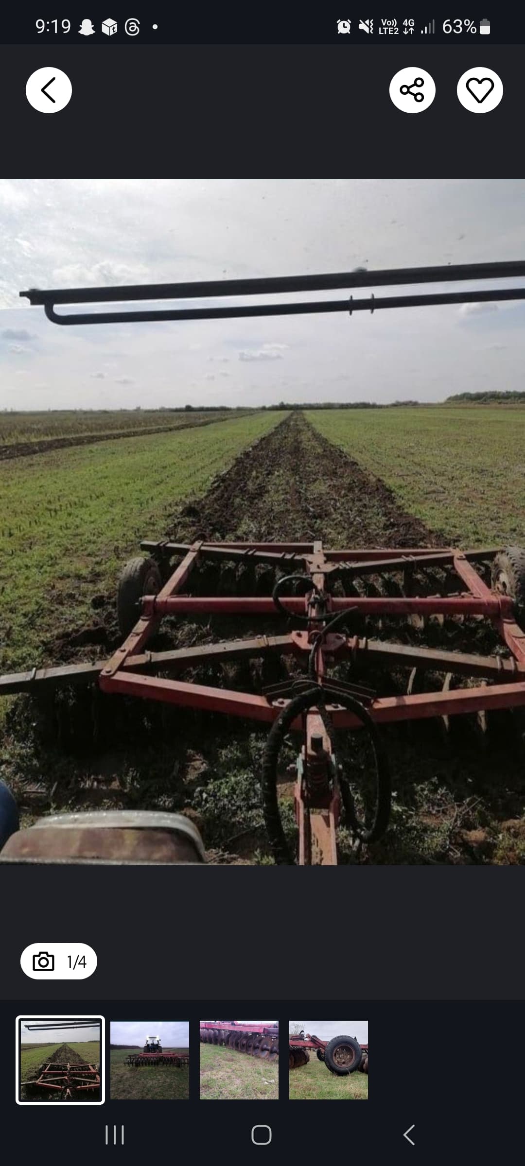 Disc agricol