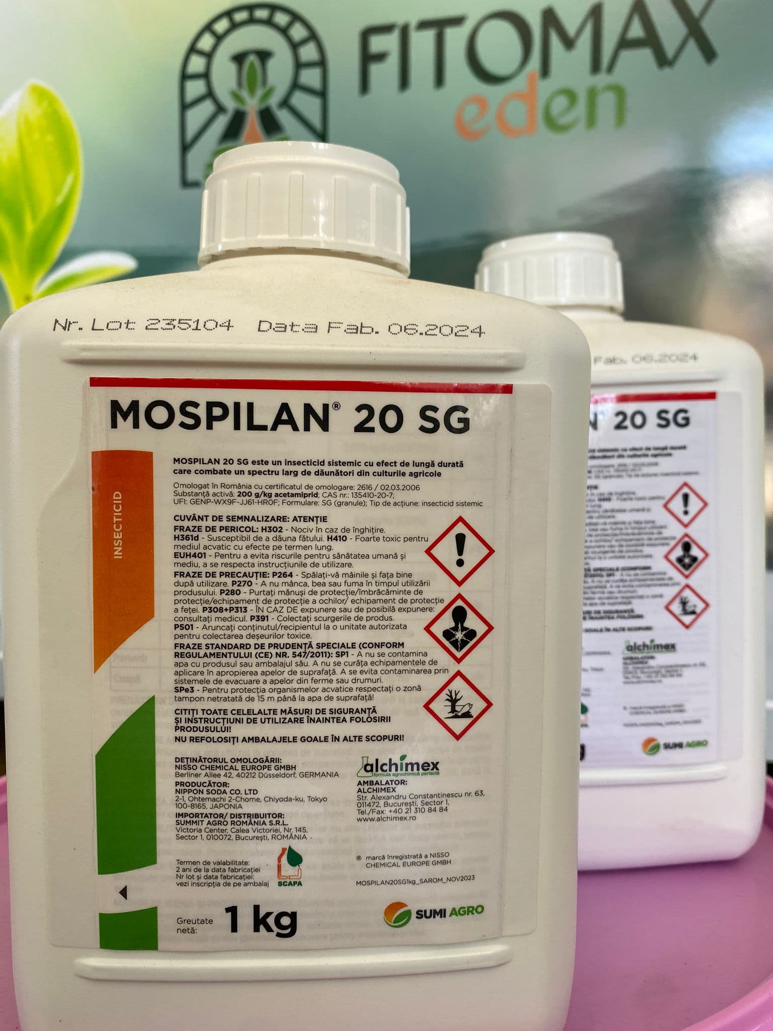 INSECTICID MOSPILAN 20SG 1KG
